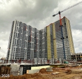 Ход строительства дома 309а, корпус 1 (секция 5, 5 этап) в ЖК Мир -