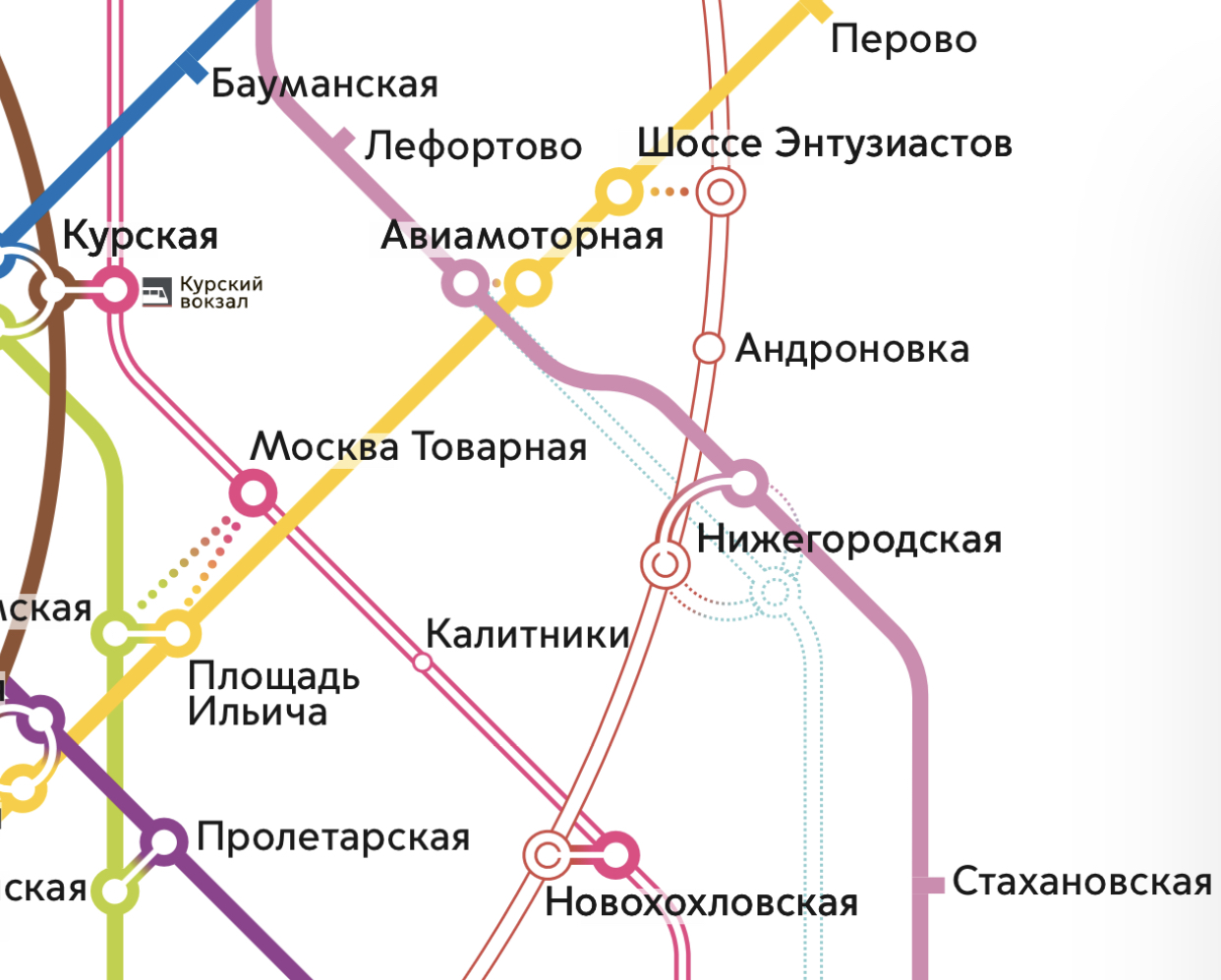 Станция «Нижегородская» официально появилась на схеме Московского метрополитена - фото 1