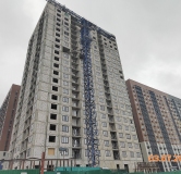 Ход строительства дома Позиция 16.2 в ЖК Яблоневые сады -