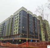 Ход строительства дома 16 в ЖК Новые Горки -