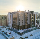 Ход строительства дома 1.1, 3 этап в ЖК Солнечный -