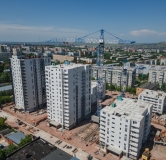 Ход строительства дома 3 в ЖК Белый квартал на Свободном -