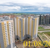 Ход строительства дома № 13 в Микрорайон Нанжуль-Солнечный -