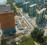 Ход строительства дома 19, секции 2-5 в ЖК Ясный Берег -