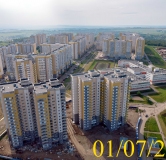 Ход строительства дома № 13 в Микрорайон Нанжуль-Солнечный -