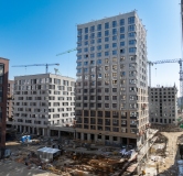 Ход строительства дома Литер 1.2 в ЖК Патрики -