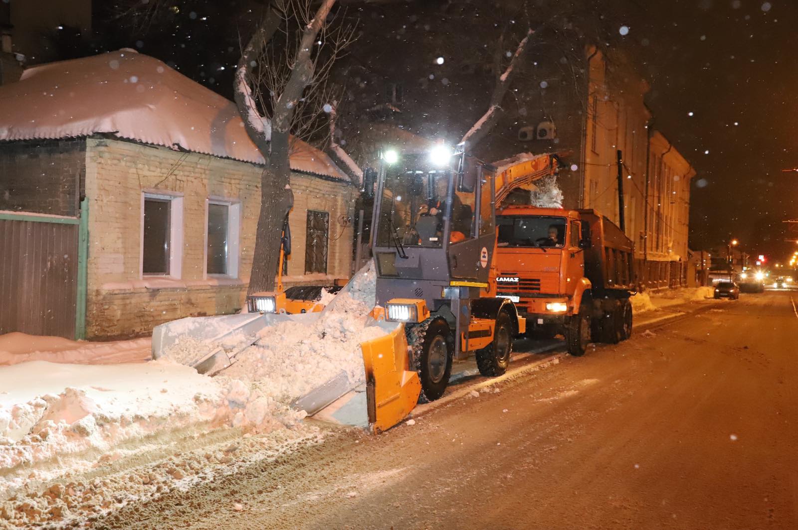 Снег с улиц Самары складируют на трех частных полигонах 