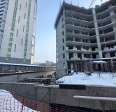 Ход строительства дома 1 в ЖК Pegas -