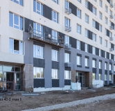 Ход строительства дома № 42-2 (1), У парка в ЖК Южный Город -