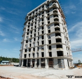 Ход строительства дома 10 в Клубный дом Первый Приорити -