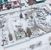 Ход строительства дома 8 в ЖК Первый на Титова -