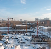 Ход строительства дома 1 в ЖК Страна. Тополёвая -