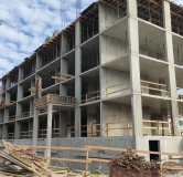 Ход строительства дома № 7 (Север-Север) в ЖК Кузнечиха Город -