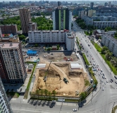 Ход строительства дома 1.1 в ЖК LEMONT -