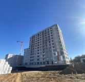 Ход строительства дома 1 в ЖК Статный -