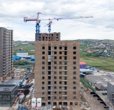 Ход строительства дома № 1, 2 этап (корпуса 4, 5, 6) в ЖК Калина Долина -