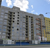 Ход строительства дома 1В в ЖК На Тенистой -