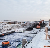 Ход строительства дома корпус 7 в ЖК Витебский Парк -