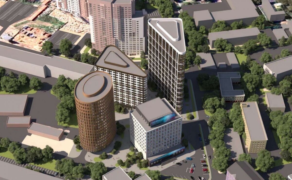 Нижегородцам представили проект ЖК на месте бывшего офиса Intel  - фото 1