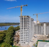 Ход строительства дома 13 (ГП-4) в Микрорайон Чемпионский -