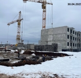 Ход строительства дома 10 в ЖК Новая Пермь -