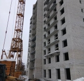 Ход строительства дома 43 в ЖК Биография -