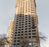 Ход строительства дома 1 в ЖК Да на Амундсена -