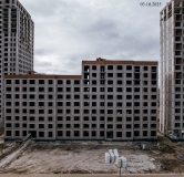 Ход строительства дома № 1492 (ГП-3) в ЖК Мятный -