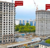 Ход строительства дома 1 в ЖК Бродский -