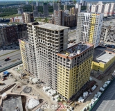 Ход строительства дома № 12, ГП-72.208 в ЖК Прео -