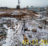 Ход строительства дома 12а в Микрорайон Нанжуль-Солнечный -