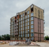 Ход строительства дома 2 в ЖК Окская Стрелка -