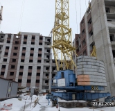 Ход строительства дома № 57, 1 этап, секция 1,2 в ЖК Перемена -