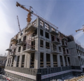 Ход строительства дома 1 в ЖК Береговой -