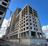 Ход строительства дома Литер 1 в ЖК Порто Ново -