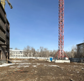 Ход строительства дома 14А, секция 2 в ЖК Классики -