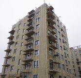 Ход строительства дома Корпус 4, 1 этап в ЖК Соседи -