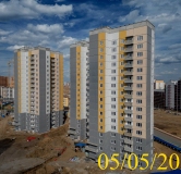 Ход строительства дома № 13 в Микрорайон Нанжуль-Солнечный -