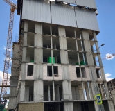 Ход строительства дома поз. 1 в ЖК Платон Парк -