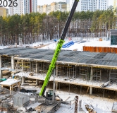 Ход строительства дома 3.1 в ЖК Urman City -