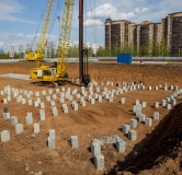 Ход строительства дома 2 в ЖК Калина -