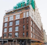 Ход строительства дома 105а в ЖК Кастура Таун -