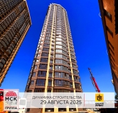 Ход строительства дома Литер 5 в ЖК Донской Арбат -