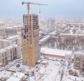 Ход строительства дома 2 в ЖК Форма -