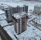 Ход строительства дома № 1 в ЖК Кедр -