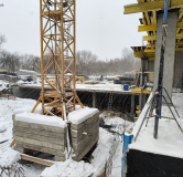 Ход строительства дома 2а в ЖК Ривьера -