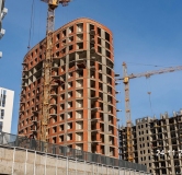 Ход строительства дома 5 в ЖК Lake Town -