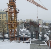 Ход строительства дома № 14А в Клубный дом Огни Започаинья -