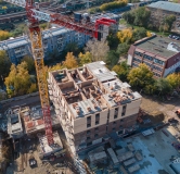 Ход строительства дома № 2, корпус 2 в ЖК По ул. Семафорная -