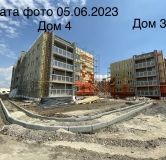 Ход строительства дома 4 в ЖК Ключевой -